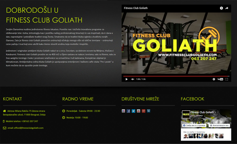 Fitness Club Goliath
